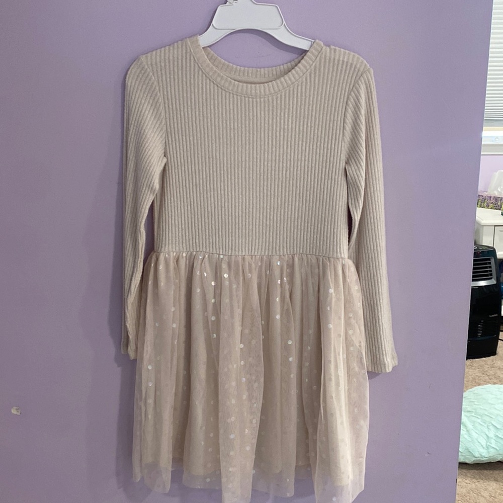 Cat & Jack sweater dress size 7/8